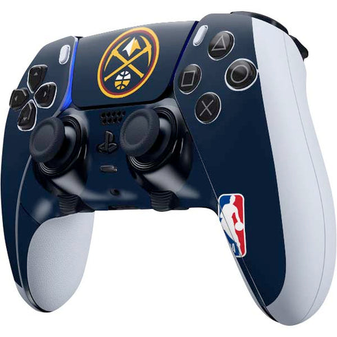 NBA Denver Nuggets Large Logo PS5 DualSense Edge Pro Controller Skin