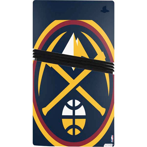 NBA Denver Nuggets Large Logo PS5 Pro Bundle Skin