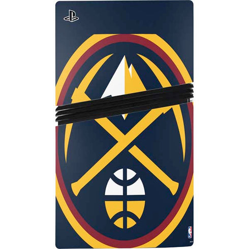 NBA Denver Nuggets Large Logo PS5 Pro Console Skin