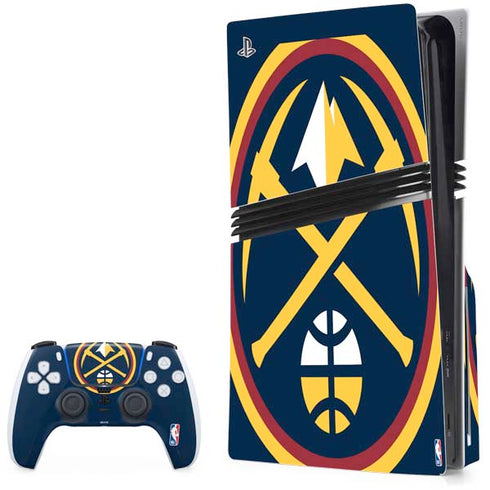 NBA Denver Nuggets Large Logo PlayStation PS5 Skins