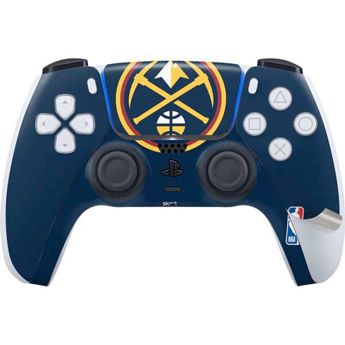 NBA Denver Nuggets Large Logo PS5 Pro Disk Bundle Skin