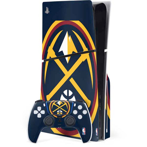 NBA Denver Nuggets Large Logo PlayStation PS5 Skins