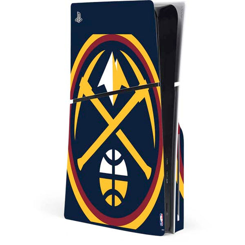 NBA Denver Nuggets Large Logo PlayStation PS5 Skins