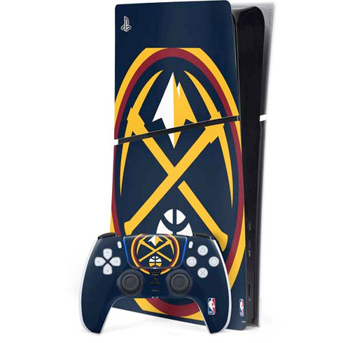 NBA Denver Nuggets Large Logo PlayStation PS5 Skins