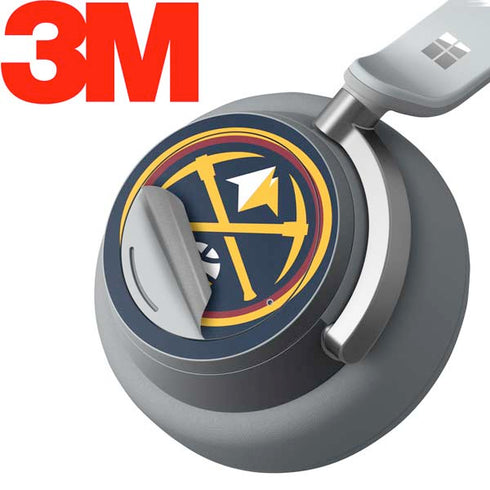 NBA Denver Nuggets Large Logo Surface Headphones Skin