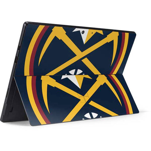 NBA Denver Nuggets Large Logo Surface Pro 7 Skin