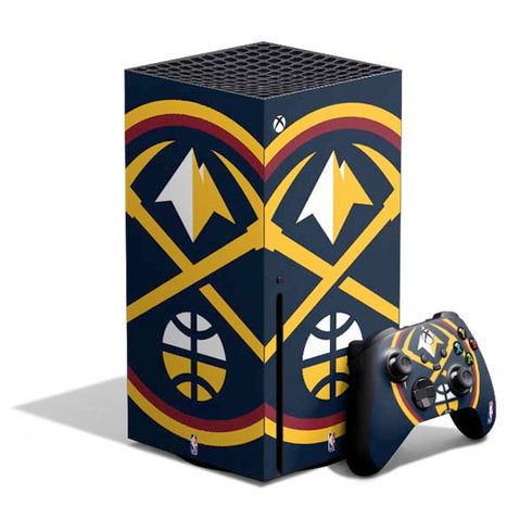 NBA Denver Nuggets Large Logo Xbox Series X Skins
