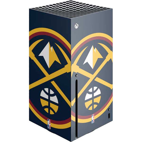 NBA Denver Nuggets Large Logo Xbox Series X Skins
