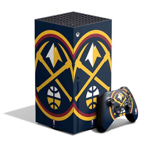 NBA Denver Nuggets Large Logo XBox Series X Digital Edition Bundle Skin