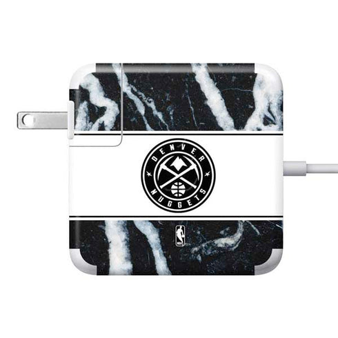 NBA Denver Nuggets Marble 85W Power Adapter (15 and 17 inch MacBook Pro Charger) Skin