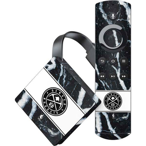 NBA Denver Nuggets Marble Amazon Fire TV Skin