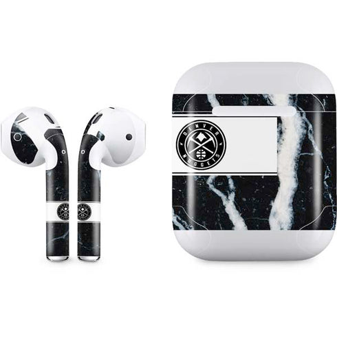 NBA Denver Nuggets Marble Apple AirPods Skin