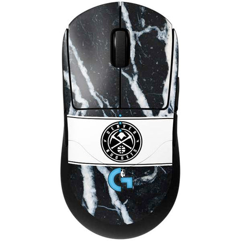 NBA Denver Nuggets Marble G Pro Wireless Gaming Mouse Skin