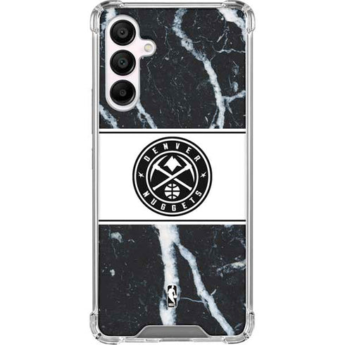 NBA Denver Nuggets Marble Galaxy A16 5G Clear Case