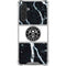 NBA Denver Nuggets Marble Galaxy A17 Clear Case