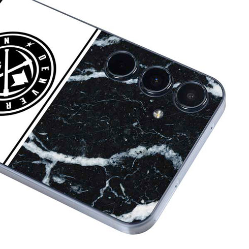 NBA Denver Nuggets Marble Galaxy A35 5G Skin