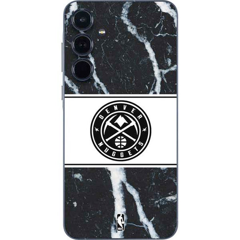 NBA Denver Nuggets Marble Galaxy A36 5G Skin