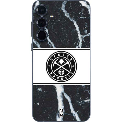 NBA Denver Nuggets Marble Galaxy A55 5G Skin