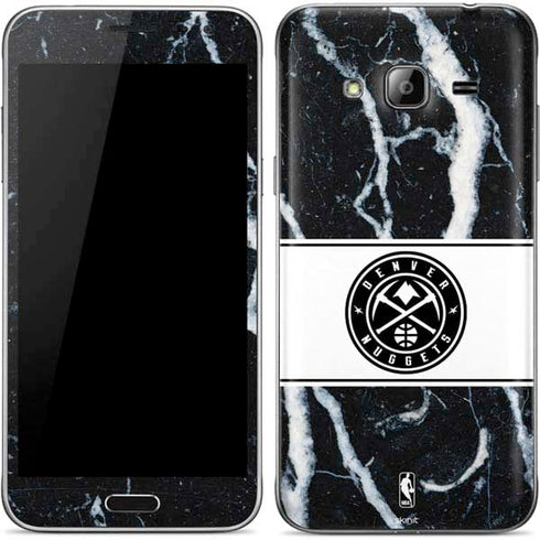 NBA Denver Nuggets Marble Galaxy J3 Skin