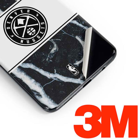NBA Denver Nuggets Marble Galaxy S10 Skin