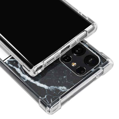 NBA Denver Nuggets Marble Galaxy S23 Ultra Clear Case