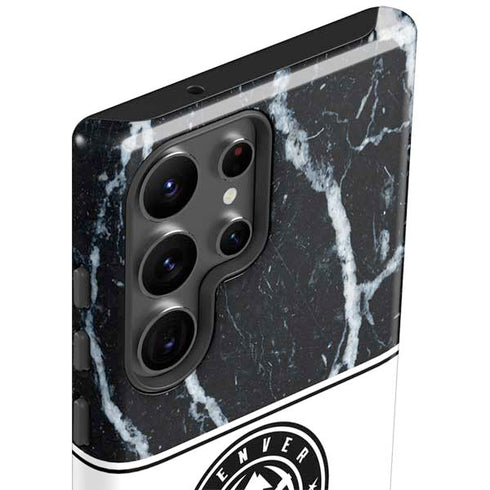 NBA Denver Nuggets Marble Galaxy S23 Ultra Pro Case