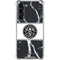 NBA Denver Nuggets Marble Galaxy S24 FE Clear Case