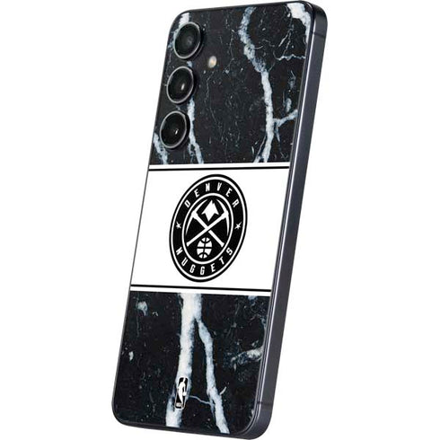 NBA Denver Nuggets Marble Galaxy S24 Skin