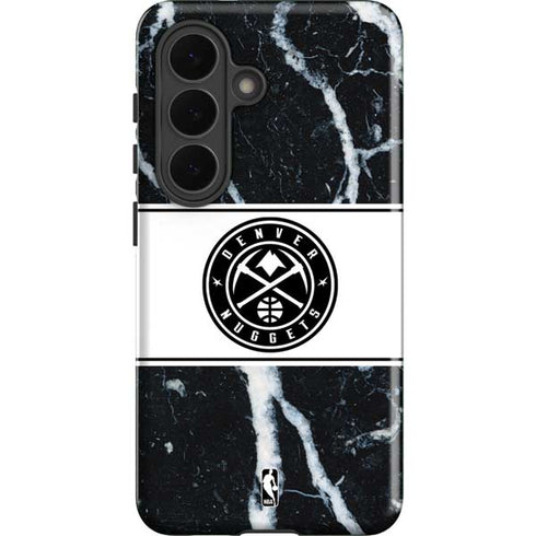 NBA Denver Nuggets Marble Galaxy S26 Impact Case