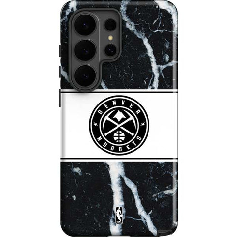 NBA Denver Nuggets Marble Galaxy S26 Ultra Impact Case