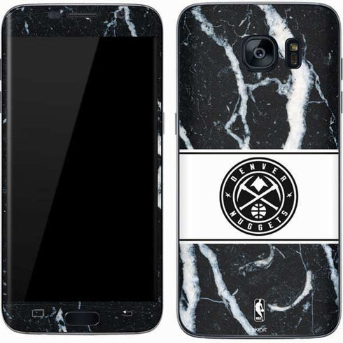 NBA Denver Nuggets Marble Galaxy S7 Skin