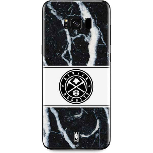 NBA Denver Nuggets Marble Galaxy S8 Plus Skin