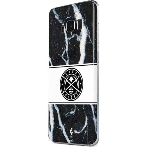 NBA Denver Nuggets Marble Galaxy S8 Plus Skin
