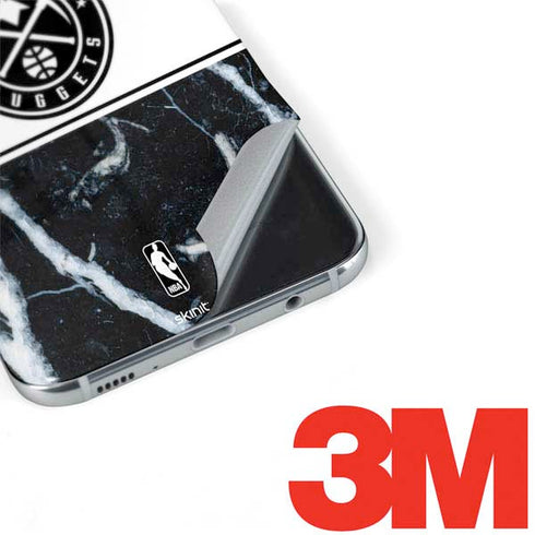 NBA Denver Nuggets Marble Galaxy S8 Plus Skin