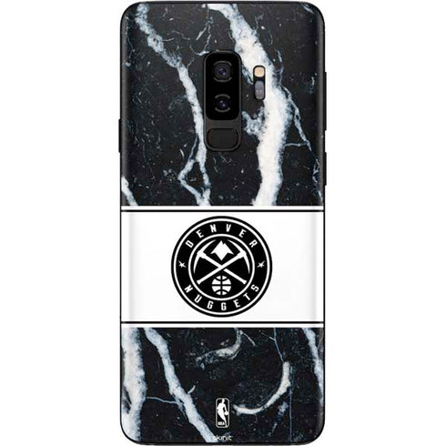 NBA Denver Nuggets Marble Galaxy S9 Plus Skin