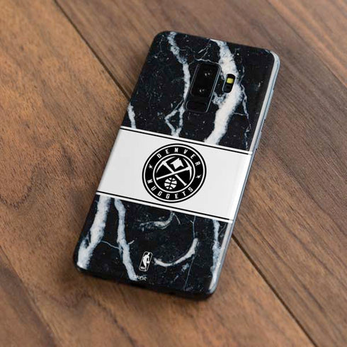 NBA Denver Nuggets Marble Galaxy S9 Plus Skin