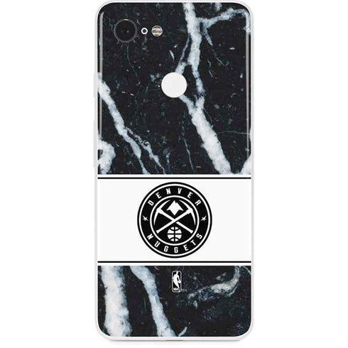 NBA Denver Nuggets Marble Google Pixel 3 Skin