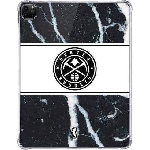 NBA Denver Nuggets Marble iPad Pro 11in (2024) Clear Case