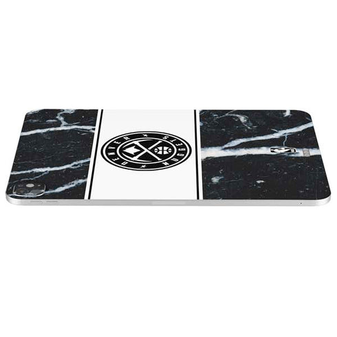 NBA Denver Nuggets Marble iPad Pro 13in M4 (2024) Skin