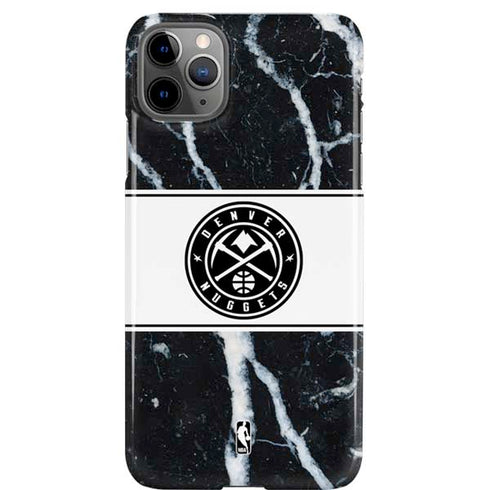 NBA Denver Nuggets Marble iPhone Cases