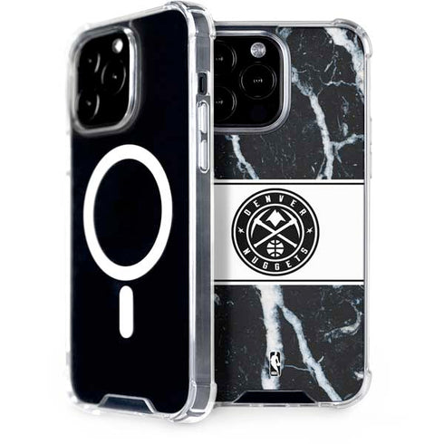 NBA Denver Nuggets Marble iPhone Cases