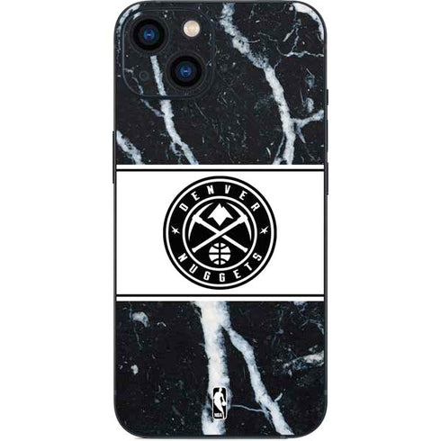 NBA Denver Nuggets Marble iPhone Skins