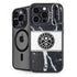 NBA Denver Nuggets Marble iPhone 15 Pro Kickstand Case