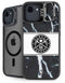 NBA Denver Nuggets Marble iPhone 16e Kickstand Case