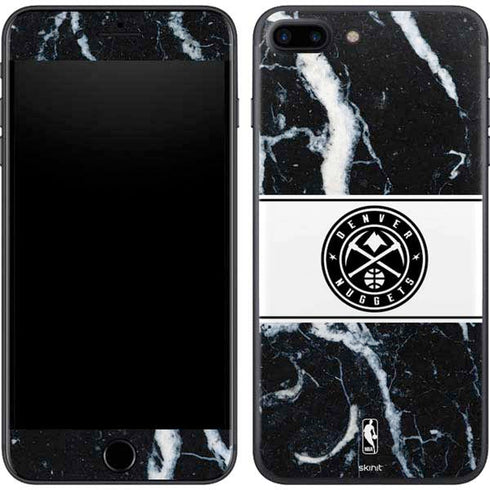 NBA Denver Nuggets Marble iPhone 7 Plus Skin