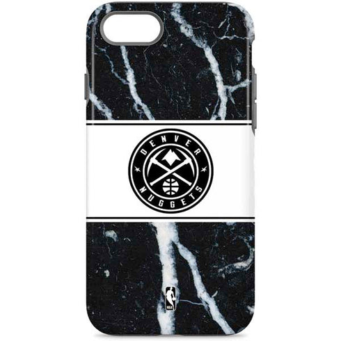 NBA Denver Nuggets Marble iPhone Cases