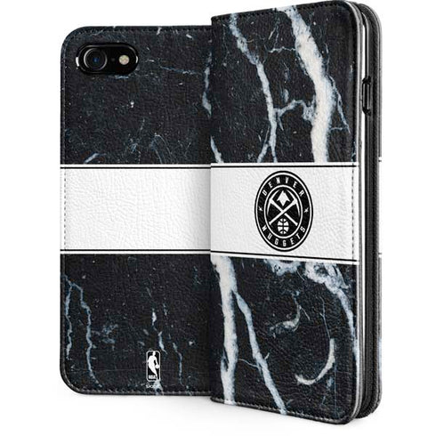 NBA Denver Nuggets Marble iPhone Cases