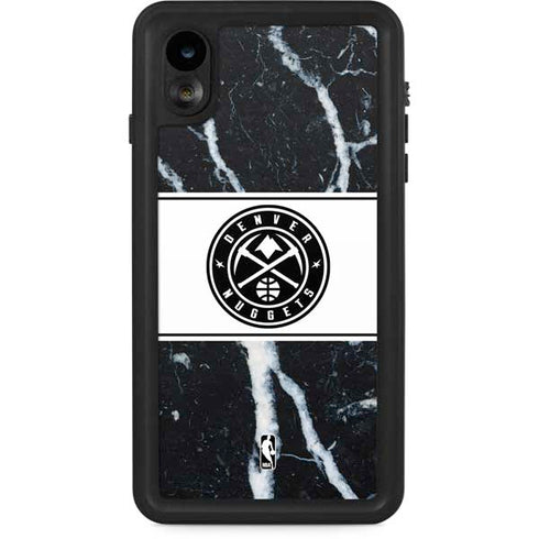 NBA Denver Nuggets Marble iPhone Cases