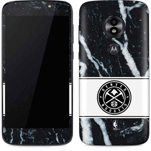 NBA Denver Nuggets Marble Moto E5 Play Skin