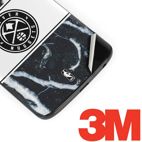 NBA Denver Nuggets Marble Moto G6 Skin